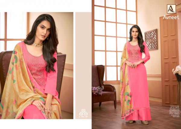 Alok Avneet Designer Embroidery Salwar 